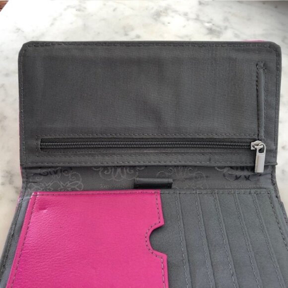 ENZO ANGIOLINI Fushia Convertible Wallet Crossbody - Picture 8 of 16